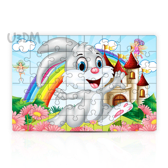 Buy Ultra Rabbit Animal 3D Kids Educational Lenticular 24 Pieces Jigsaw  Puzzle - Age 5 Years Old Above Online